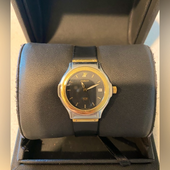 Hublot Accessories - Hublot MDM Geneve Automatic Black Dial Watch